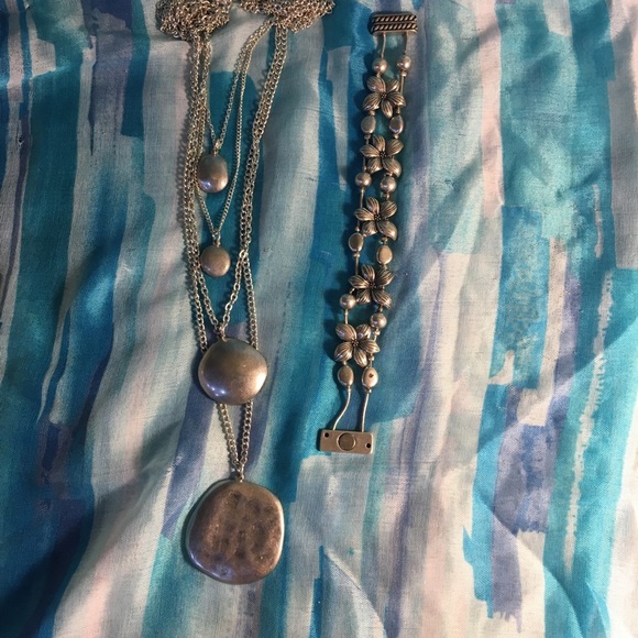 Chico's Jewelry - Necklace and bracelet pair